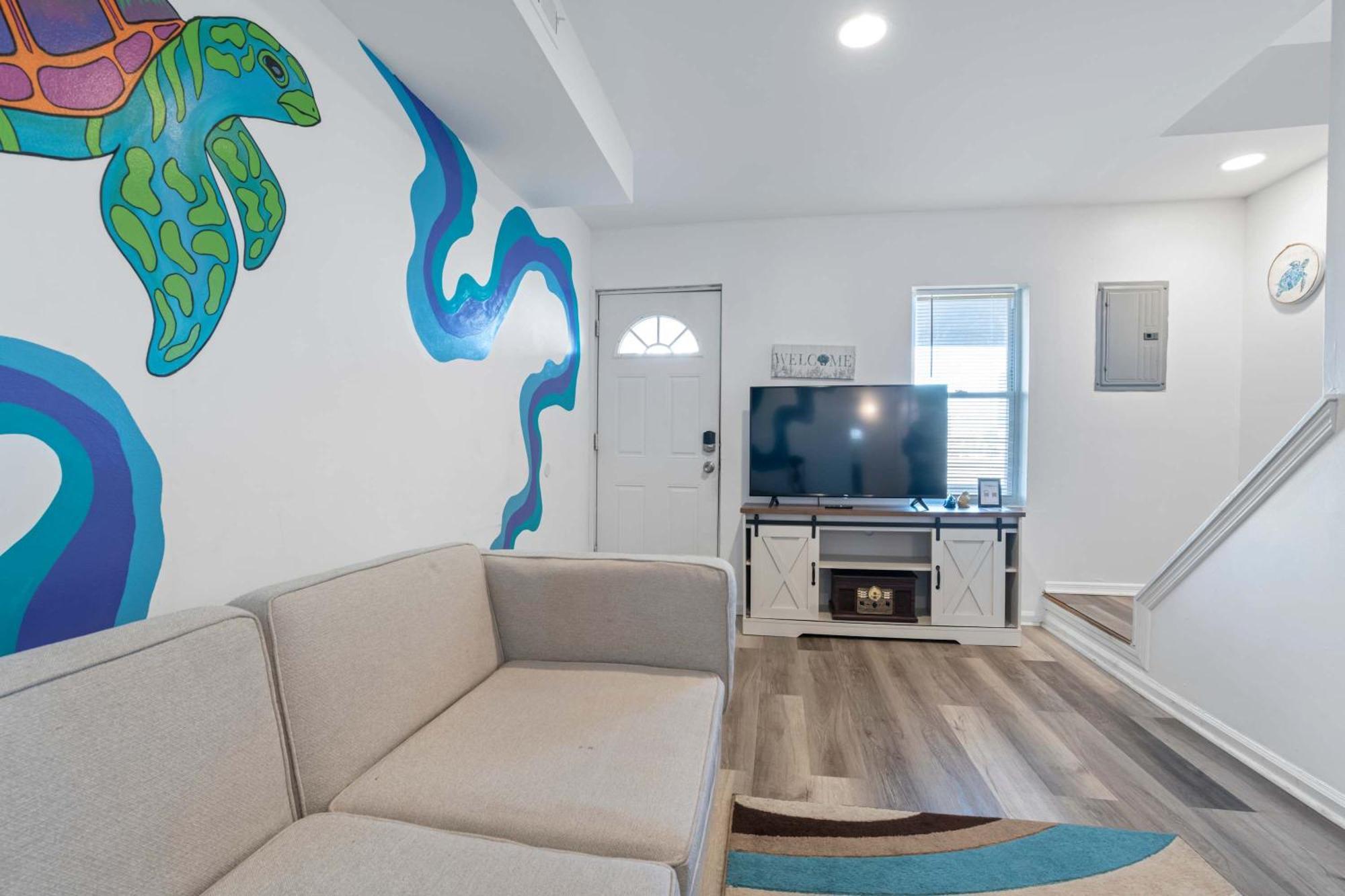 Arcade Nook & New Sea Turtle Mural- 3Br 애틀랜틱시티 외부 사진
