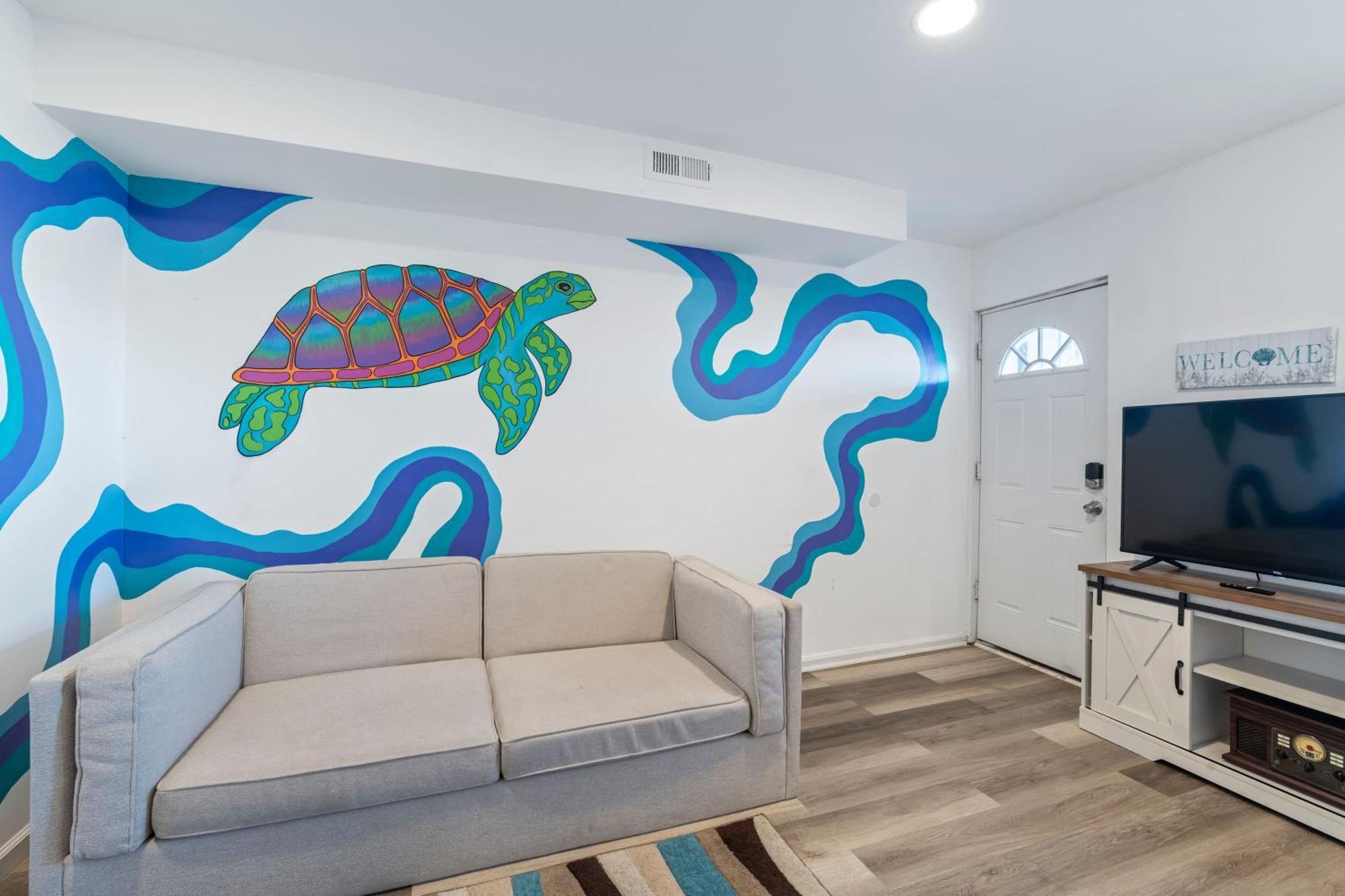 Arcade Nook & New Sea Turtle Mural- 3Br 애틀랜틱시티 외부 사진